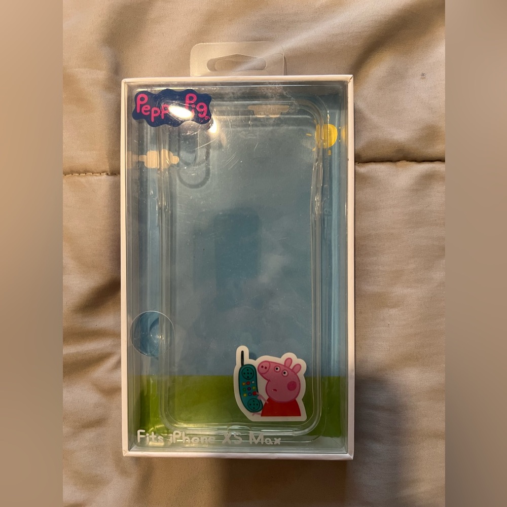 Peppa pig iPhone XS Max case